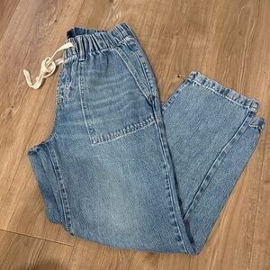 Gap Blue Drawstring Jeans